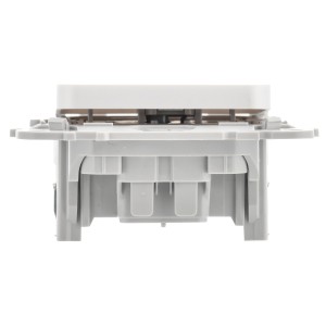 FLITE Выключатель 1-клавишный 10А ВС11-1-0-ФлЖ жемчуг IEK