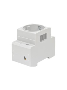 Розетка РАр10-3-ОПс заземлением на DIN-рейку IEK