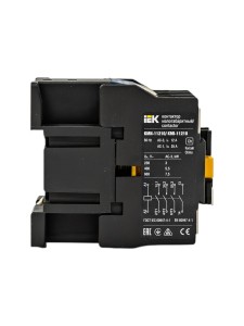 Контактор КМИ-11210 12А 230В/АС3 1NO IEK