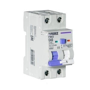 FMO-EM-1P+N 40A 30mA 10kA тип A, х-ка C, 2M Дифавтомат