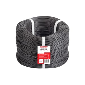 Провод ПГВА 1х0,50мм², Cu, черный, бухта 500м REXANT