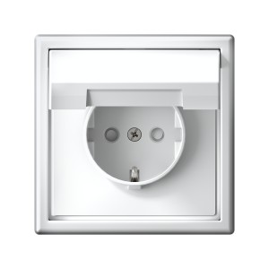 ARTGALLERY РОЗЕТКА с заземл. со шторк. с крышк., 16А, IP20, механизм, быстрозажим. клем., ЛОТОС