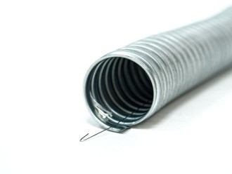 Металлорукав Р3-ЦХ 18 (50 м/уп.) с протяжкой ГОФРОМАТИК