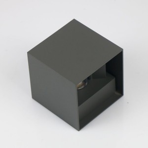 Фасадный светильник General GWL-G9-5-SQUARE-IP65 Графит Квадратный Лайтвэйв