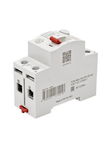 Устройство защитного отключения УЗО ВДТ YON MAX MDL100, 2P, 30mA, 25A, тип АС DKC