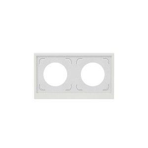 Рамка 2 поста IP44, KANT, белый песок DKC