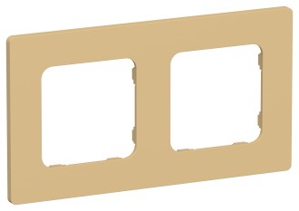 FLITE Рамка 2-местная РУ-2-К-ФлШм шамуа IEK