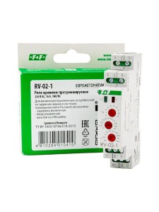 Реле времени программируемое RV-02-1