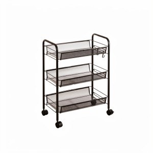 CP VSC-02-bk этажерка металлическая на колесах