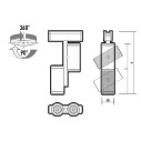 Низковольтный трековый светильник MTR16 2320B 2x10W 4000K 36° BL IP20