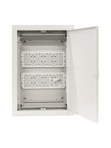 Щит скрытой установки Multimedia  (506х348х89), IP 30// Hager - Volta (Белая дверь с перфорацией)