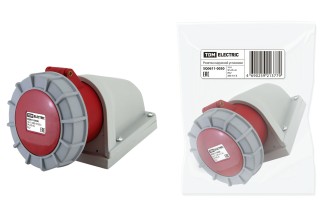 Розетка наружной установки IP67 16А 3P+PE+N 380В TDM