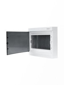 N2x18C IT, Щит навесной мультимедийный, 2 ряда, прозрач. дверца, IP40
