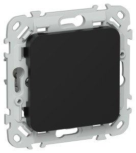 FLITE Заглушка с суппортом ЗГ-ФлЧ черный IEK