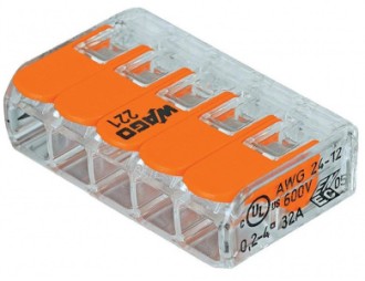 Соединительная клемма, 221-615.