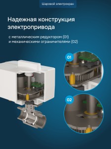 Комплект защиты от протечки Welrok Base нерж. DN15 (1/2")