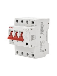 Дифавтомат YON max типа MDR, 3P+N, 30mA, 25A, хар-ка C, 6kA, тип A DKC