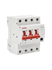 Дифавтомат YON max типа MDR, 3P+N, 30mA, 16A, хар-ка C, 6kA, тип A DKC