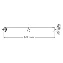 Лампа Gauss Elementary T8 10W 780lm 4000K G13 600mm стекло поворотная LED 1/30