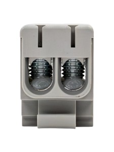 Клемма вводная силовая КВС 6-50 кв.мм. 2-рядная серая IEK