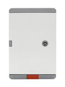 Пластиковый корпус 300х200х130 (ВхШхГ) серая дверь, с монтажной платой, Design Pro Series IP67