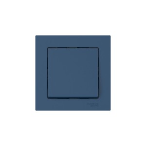 ATLASDESIGN 1-клавишный ВЫКЛЮЧАТЕЛЬ, сх.1, 10АХ, в сборе, быстрозажим. клем., АКВАМАРИН