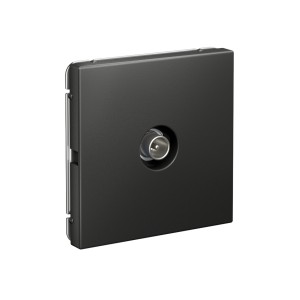 ARTGALLERY TV РОЗЕТКА оконечная 1DB, механизм, БАЗАЛЬТ