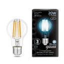 Лампа Gauss Filament А60 20W 1850lm 4100К Е27 LED