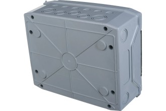 N12-D, Щит навесной, 1 ряд, 12 мод., прозрач. дверца, IP65