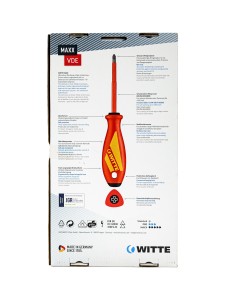 Набор диэлектрических отверток MAXX VDE 5 пр. SB/PZ1+2
