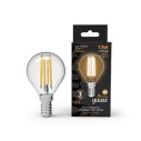 Лампа Gauss Filament Шар 13W 1100lm 2700К Е14 LED