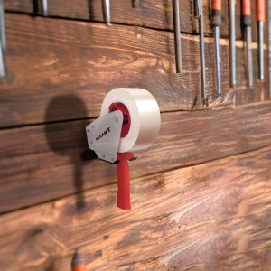 Держатель для диспенсера скотча, настенный, черный REXANT