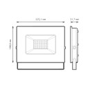 Прожектор Gauss BASIC 70W 6300lm 6500K 200-240V IP65 графитовый LED 1/10