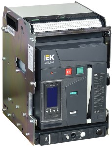 ARMAT AR-A3S TY25 3P W HR/VR Выключатель автоматический воздушный 85кА расцепитель TY 2500А 3P выдвижной с аксессуарами ~220-240В: реле отключения, реле включения, моторный привод IEK