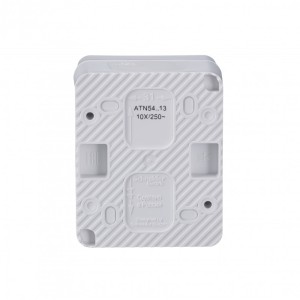 ATLASDESIGN PROFI IP54 О/У 1-клавишный ВЫКЛЮЧАТЕЛЬ с подсветкой, сх.1а, 10АХ, БЕЛЫЙ