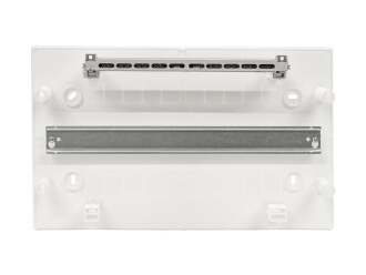 N18C, Щит навесной, 1 ряд, 18 мод., прозрач. дверца, IP40