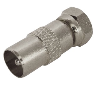 Переходник штекер F – штекер TV REXANT