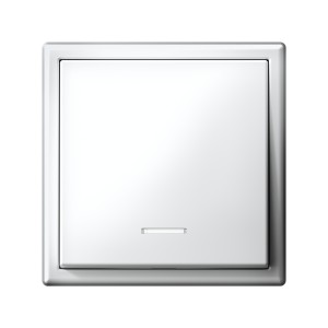 ARTGALLERY 1-клавишный ВЫКЛЮЧАТЕЛЬ с подсветкой, 10АХ, механизм, быстрозажим. клем., БЕЛЫЙ