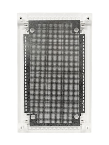 N36-ALFA IT, Щит навесной мультимедийный, 3 ряда, прозрач. дверца, IP40