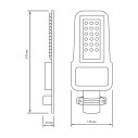 Светильник Уличный Gauss LED Qplus IP65 370*145*45 30W 3600lm 5000K 120-260V КСС Ш 1/6