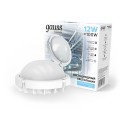 Св-к светодиодный Gauss IP65 D168*77 12W IK10 1150lm 4000K 160-260V SOLID антивандальный круглый 1/12