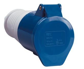 Розетка переносная ССИ-213 2P+PE 16А 200-250В IP44 IEK