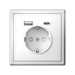 ARTGALLERY РОЗЕТКА 16А с 2 USB A+C, 5В/2,4А/3,0А, 2х5В/1,5А, механизм, ЛОТОС