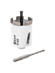 Коронка алмазная Turbo Fast 68 DCH-68TRB Laser M16 EKF Expert