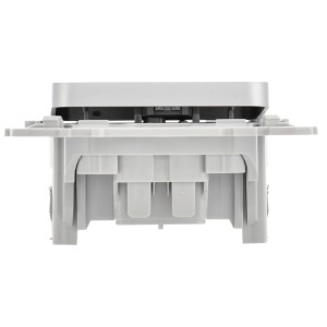 FLITE Выключатель 1-клавишный 10А ВС11-1-0-ФлА алюминий IEK