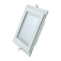 Светильник Gauss Glass кв 12W 900lm 3000K 185-265V IP20 монт 130х130 160*160*30 с дек стек LED 1/10/40