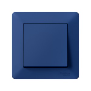 ATLASDESIGN AIR 1-постовая РАМКА, АКВАМАРИН/дымчатый черный