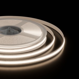 00-513 Светодиодная лента 24В, 14/4 Вт/м, smd5050, CCT 60 д/м, IP20, 900 Лм/м, ширина подложки 10мм, 5м, 3000K+6500К.