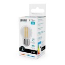 10 Вт Лампа Gauss Filament Elementary Шар 10W 670lm 4100К Е27 LED