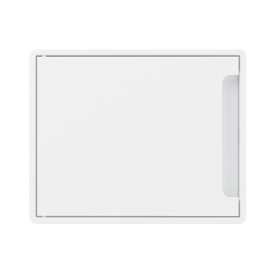 Щиток 8 мод настенный FRAME, белый с белой дверцей, с 2 шинами PEN на 6 и 8 отв. DKC